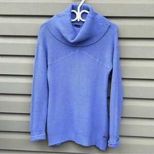 Colori Knit Cowl Neck Long Sleeve Fitted Sweater Womens Size S